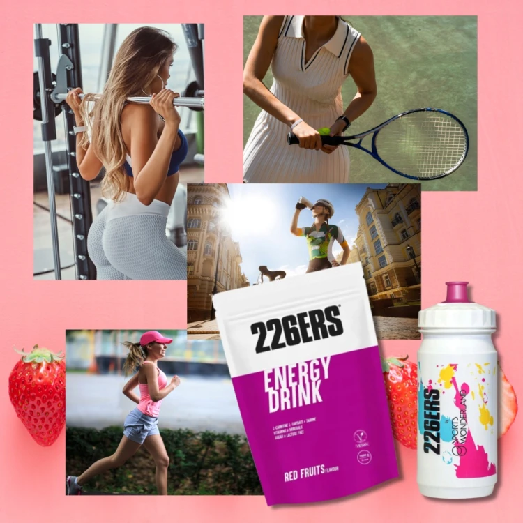 226ERS ENERGY DRINK 1kg Izotonik Carbo Wytrzymałość Owoce Leśne Red Fruits