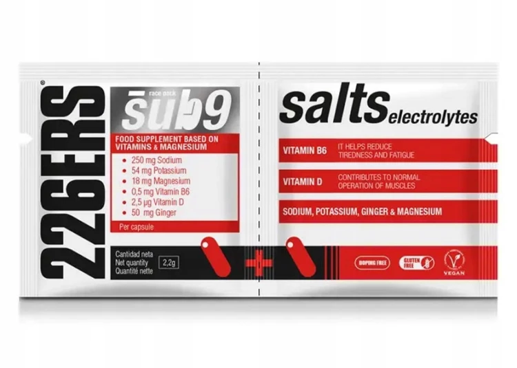226ERS SUB9 Salts Electrolytes Duplo 2 tab Sole Elektrolity Minerały