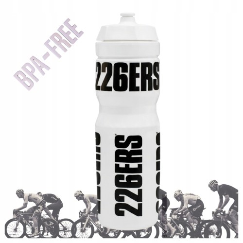 Bidon rowerowy sportowy 226ers 1000 ml ultralekki siłownia biały bez BPA