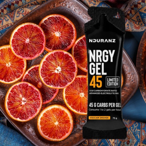 Żel Energetyczny NRGY GEL 45 75g Węgle Sicilian Orange Bieganie Rower