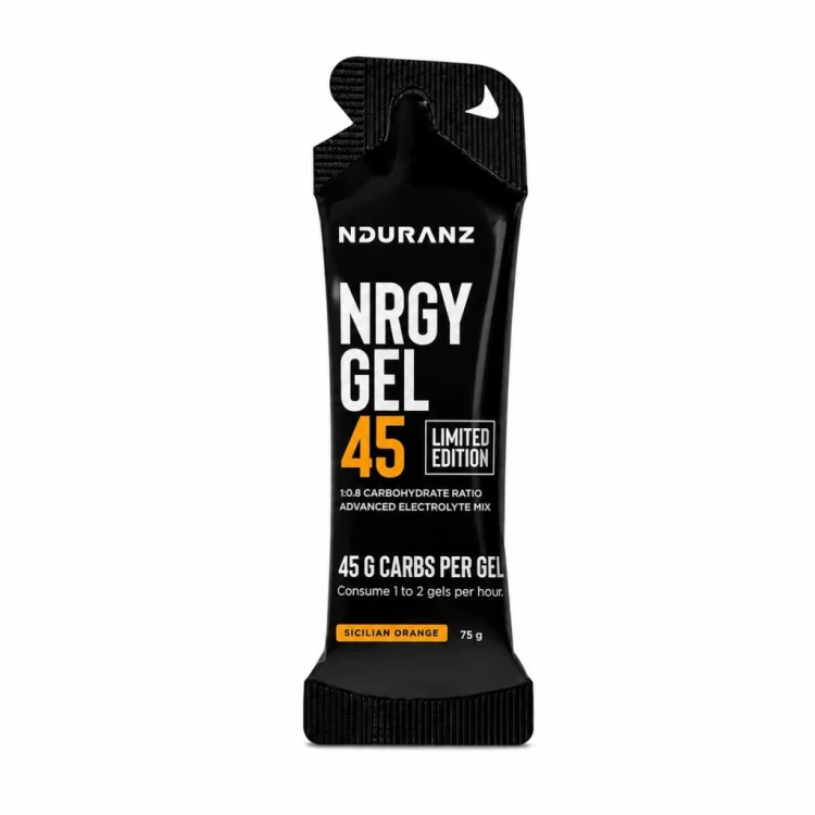 Żel Energetyczny NRGY GEL 45 75g Węgle Sicilian Orange Bieganie Rower
