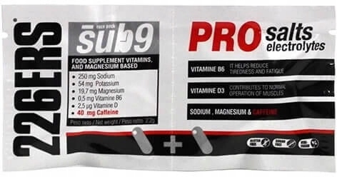 226ers SUB9 Pro Salts Electrolytes Duplo Kofeina Sole Elektrolity Skurcz