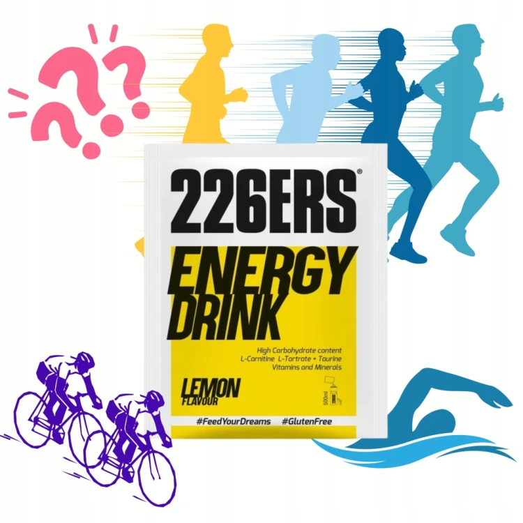 Napój węglowodanowy 226ers Carbo Drink Energy Drink cytryna 50g saszetka