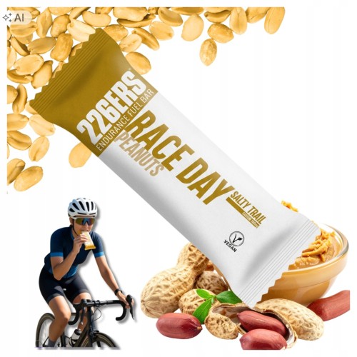226ERS RACE DAY BAR 40g Salty Trail Baton Energetyczny Orzech Bez Chemii