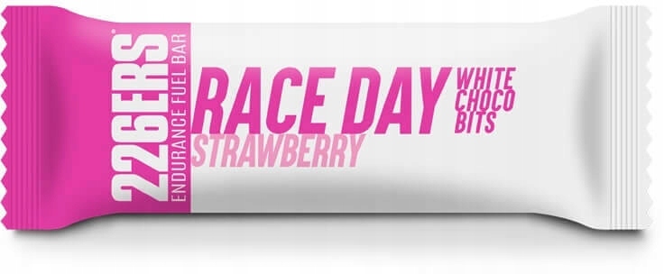 226ERS RACE DAY BAR 40g Baton Energetyczny Truskawka Biała Czekolada Rower