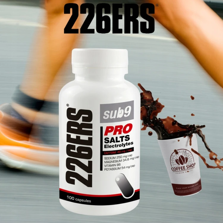 Elektrolity w kapsułkach 226ers SUB-9 Pro Salts kofeina 100 szt 226ers