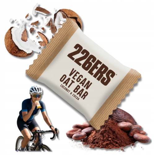 Baton Owsiany 226ERS Vegan Oat Bar Kokos Kakao Wegański Bez Glutenu