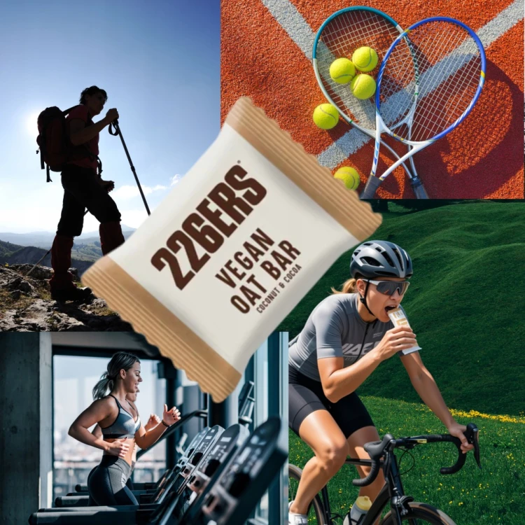 Baton Owsiany 226ERS Vegan Oat Bar Kokos Kakao Wegański Bez Glutenu