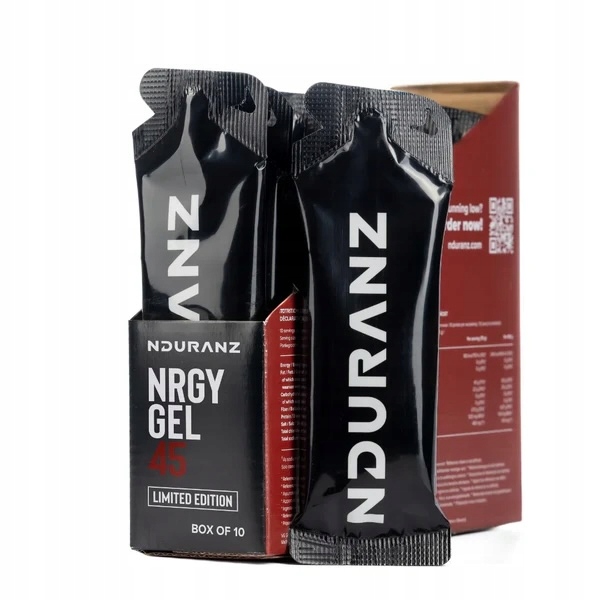 Żel Energetyczny NRGY GEL 45 Limited Box 10x75 Węgle COLA bieganie rower